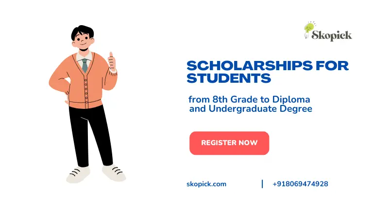 Skopick Talent Hunt: Unveiling Top Scholarships for Students from 8th Grade to Diploma and Undergraduate Degree